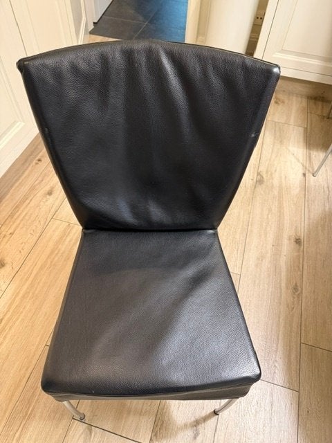 chaises design Montis Spica, Montis spica, Enlèvement, Cuir, Noir