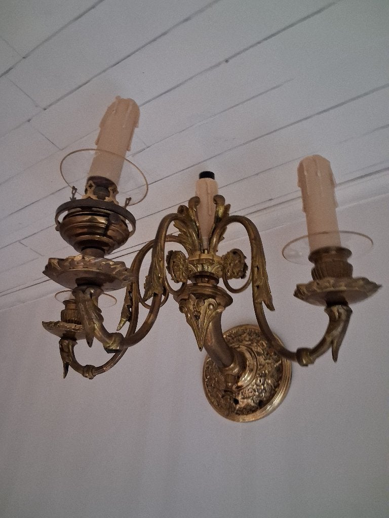 Antiek Wand Luster + Gratis, Ophalen