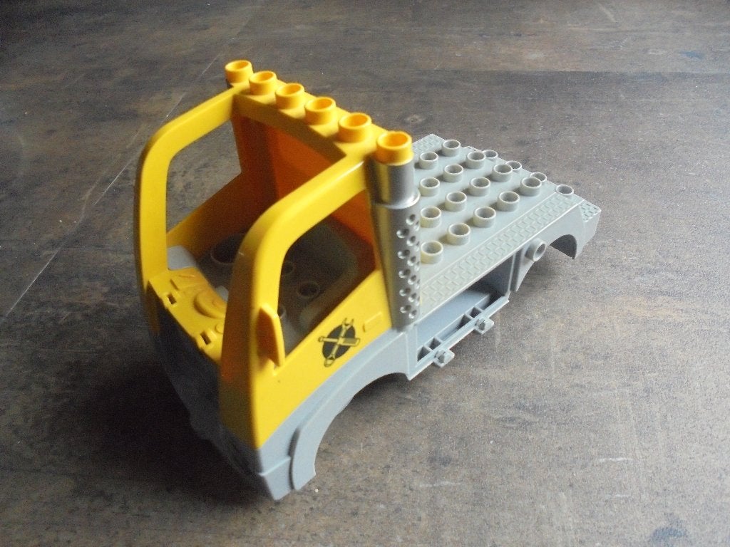 Lego Duplo Toolo Truck Chassis (zie foto's), Enlèvement ou Envoi, Utilisé, Duplo, Briques en vrac