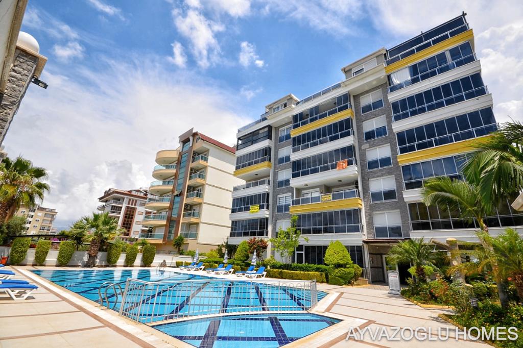 Ruim appartement met hoogwaardige infrastructuur, 110 m², Appartement, 3 kamers, Turkije