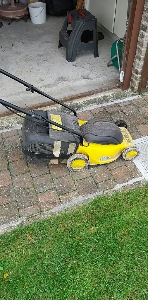 Electrische grasmachine, Balkmaaier, Ophalen, Gebruikt, Ironside