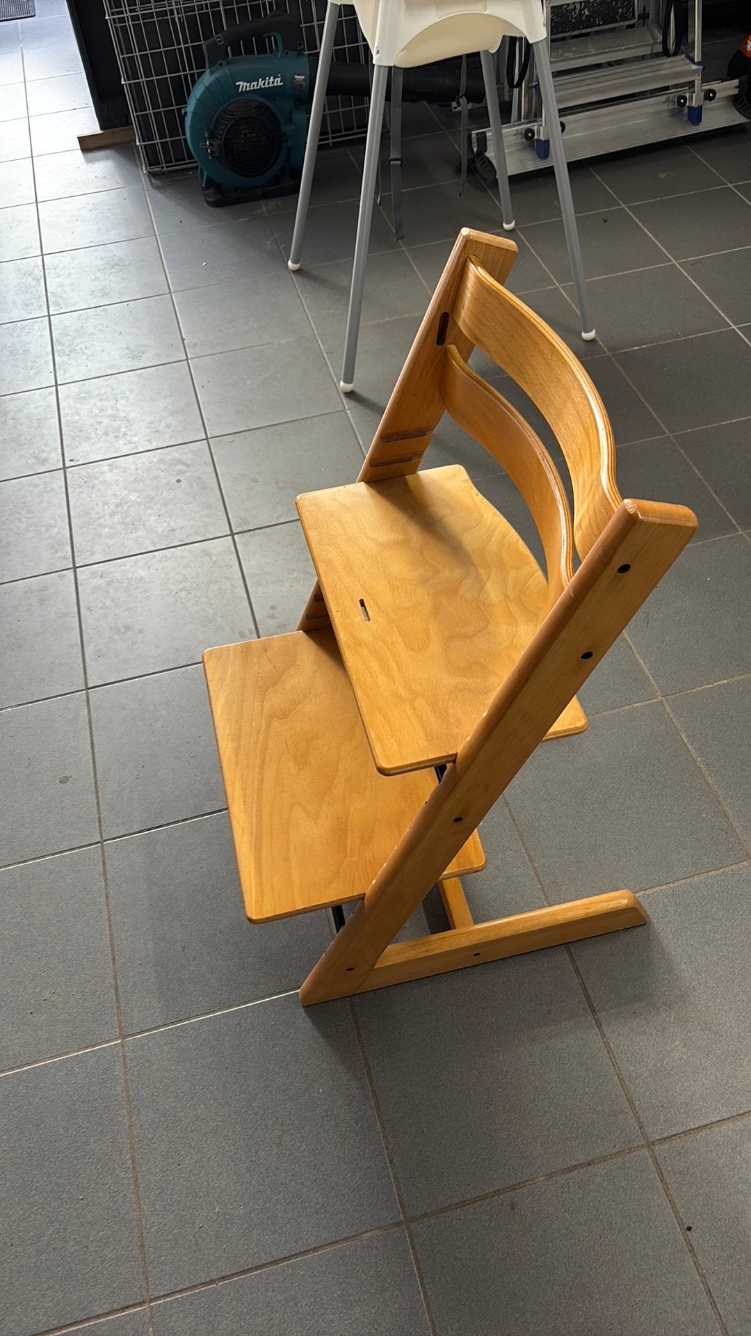 Trip trap kinderstoel, Ophalen, Gebruikt, Meegroeistoel, Aanschuifbaar