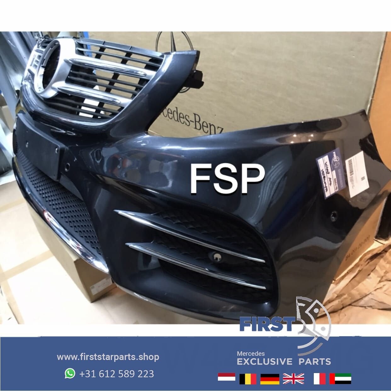 W447 VITO V KLASSE AMG PAKKET origineel Mercedes GRIJS 2020, Gebruikt, -, Ophalen of Verzenden, Bumper