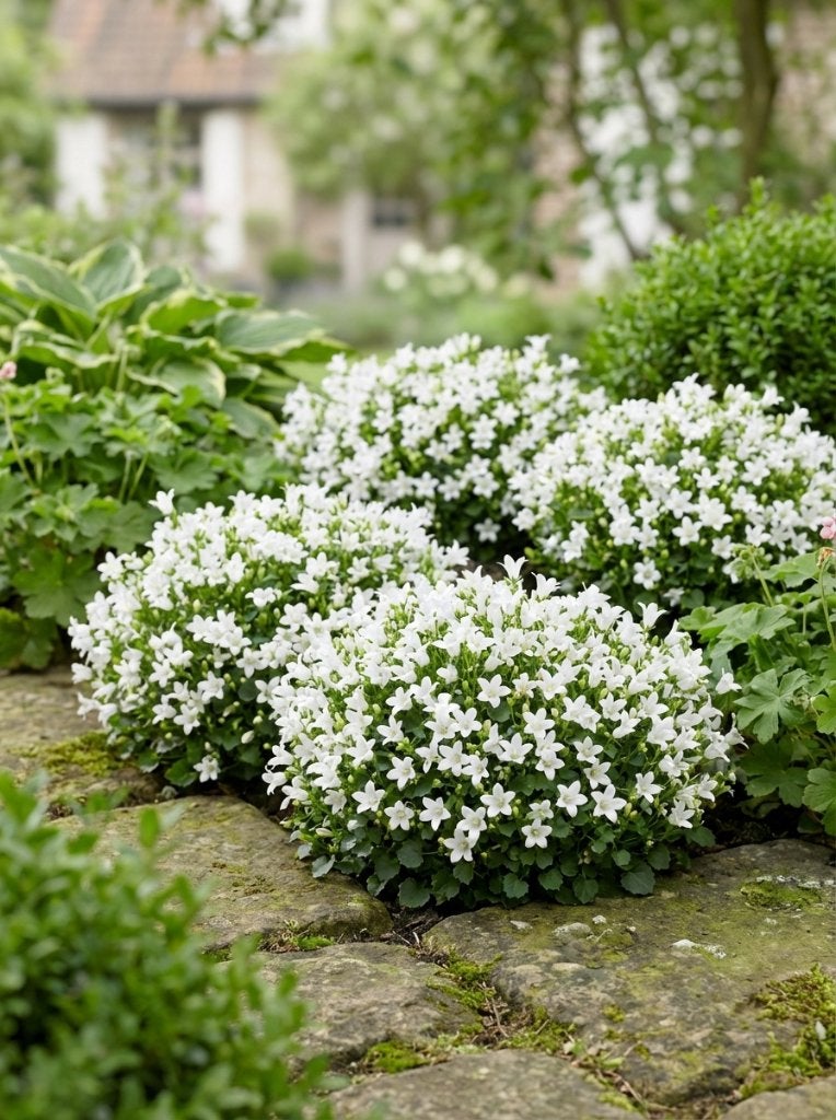 7  x  campanulla potenschligiana  WIT  in pot, Tuin en Terras, Ophalen, Vaste plant