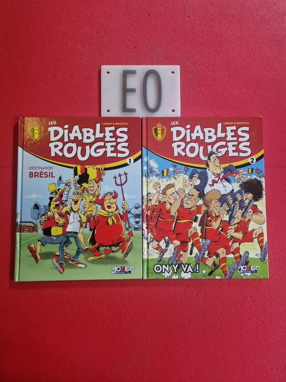 lot de 2 bd les diables rouges 1 et 2,EO, Enlèvement ou Envoi