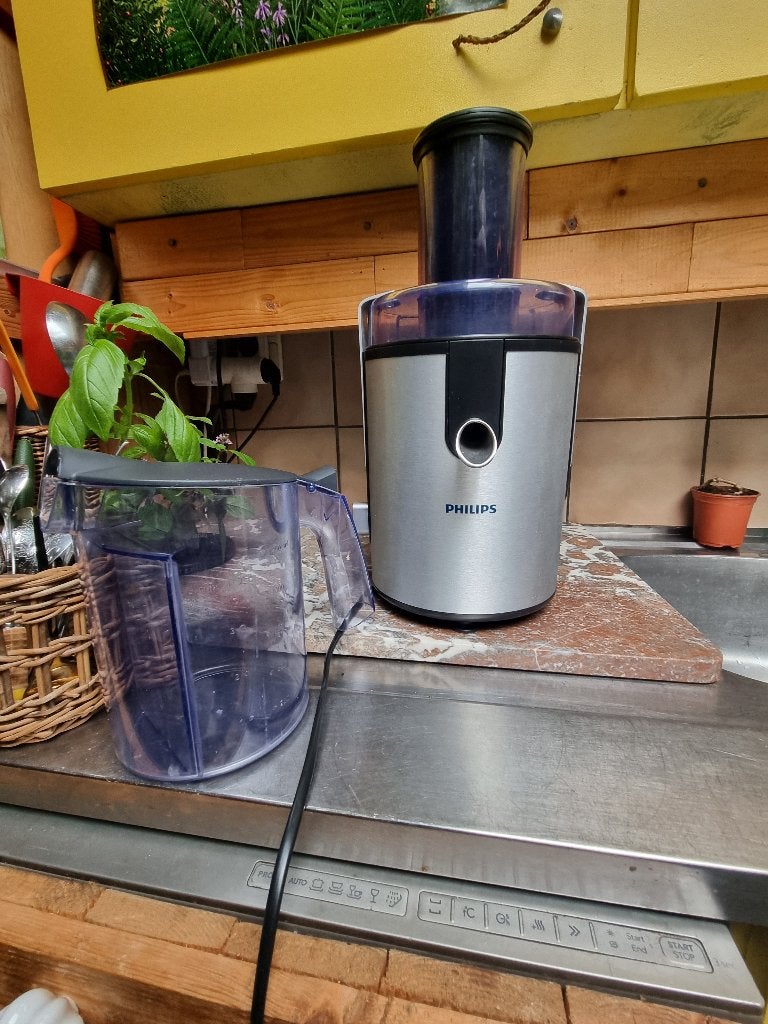 Sapcentrifuge philips, Elektronische apparatuur, Juicers, Ophalen of Verzenden, Zo goed als nieuw, Elektrisch, Sapcentrifuge