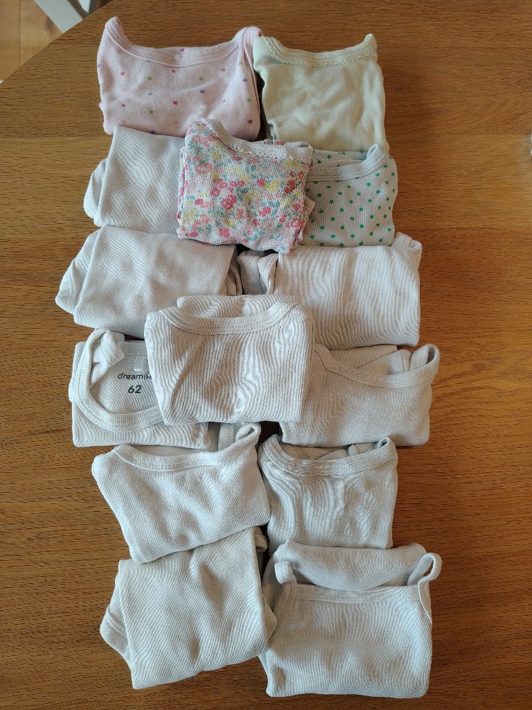 Paquet de vêtements, tailles 62 - 68, Enlèvement, Utilisé, Fille