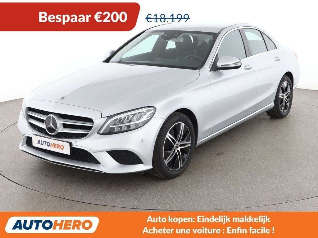 Mercedes-Benz C-Klasse 200 C 200 d Avantgarde (bj 2019), Auto's, Mercedes-Benz, Automaat, 4 deurs, Achterwielaandrijving, Gebruikt