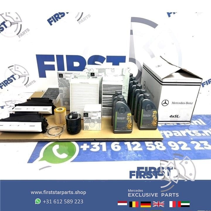 Mercedes OLIE + FILTER SET A B C CLA CLS E G GL GLA GLC GLE, -, Nieuw, Ophalen of Verzenden, -