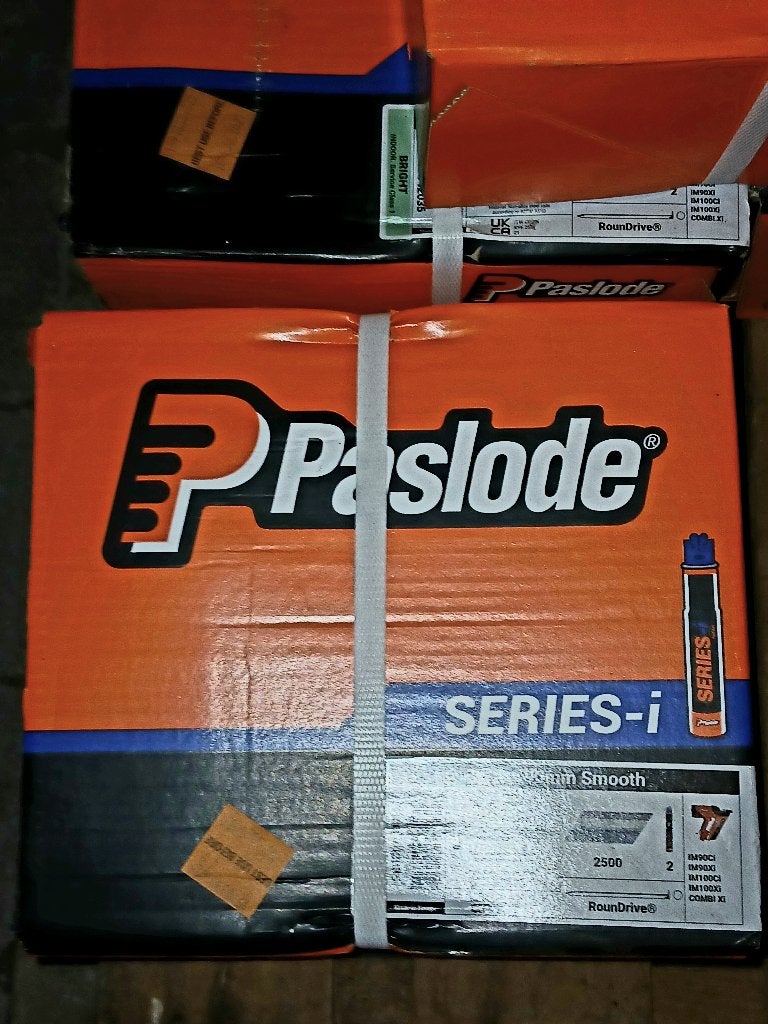 Paslode Nagels, Doe-het-zelf en Bouw, IJzerwaren en Bevestigingsmiddelen, Nieuw, Spijkers, Ophalen of Verzenden
