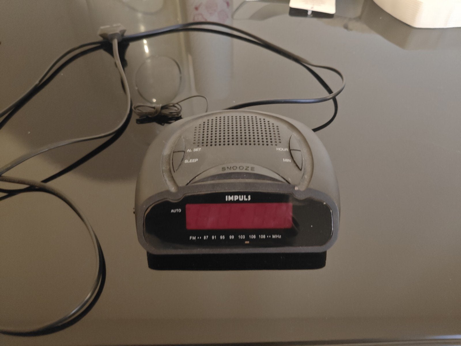 wekkerradio, Elektronische apparatuur, Wekkers, Ophalen, Zo goed als nieuw, Digitaal