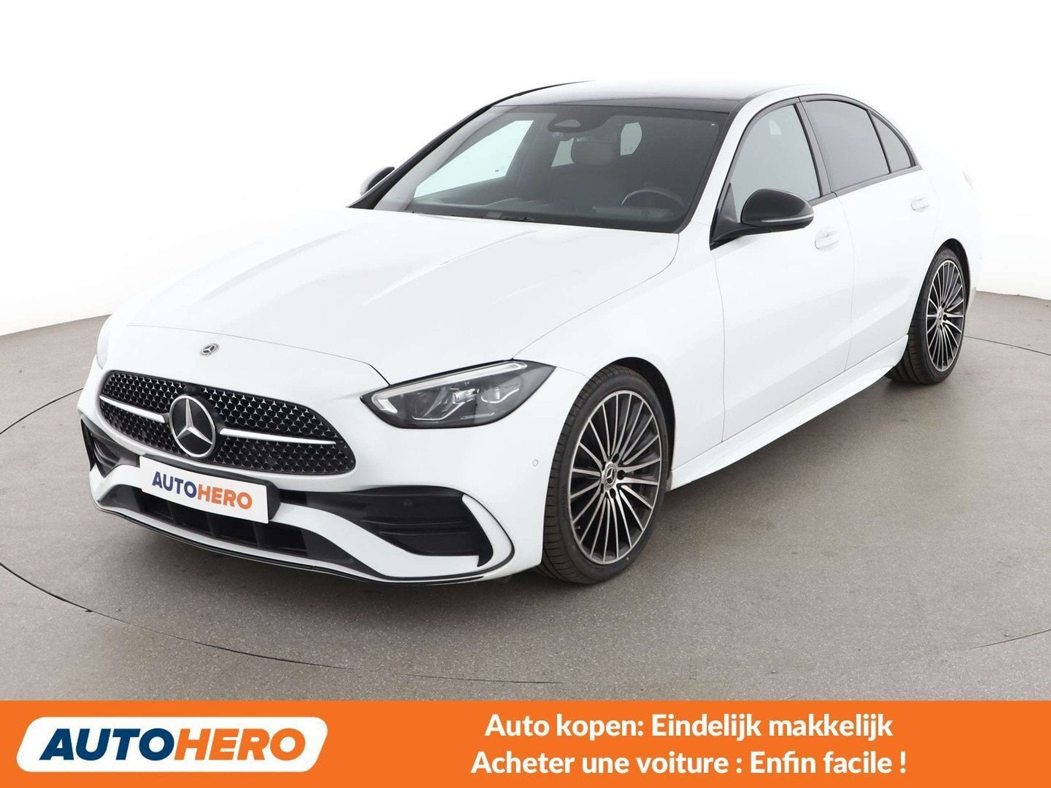 Mercedes-Benz C-Klasse 180 C 180 Mild-Hybrid AMG Line, Auto's, Mercedes-Benz, Automaat, 4 deurs, Achterwielaandrijving, Gebruikt