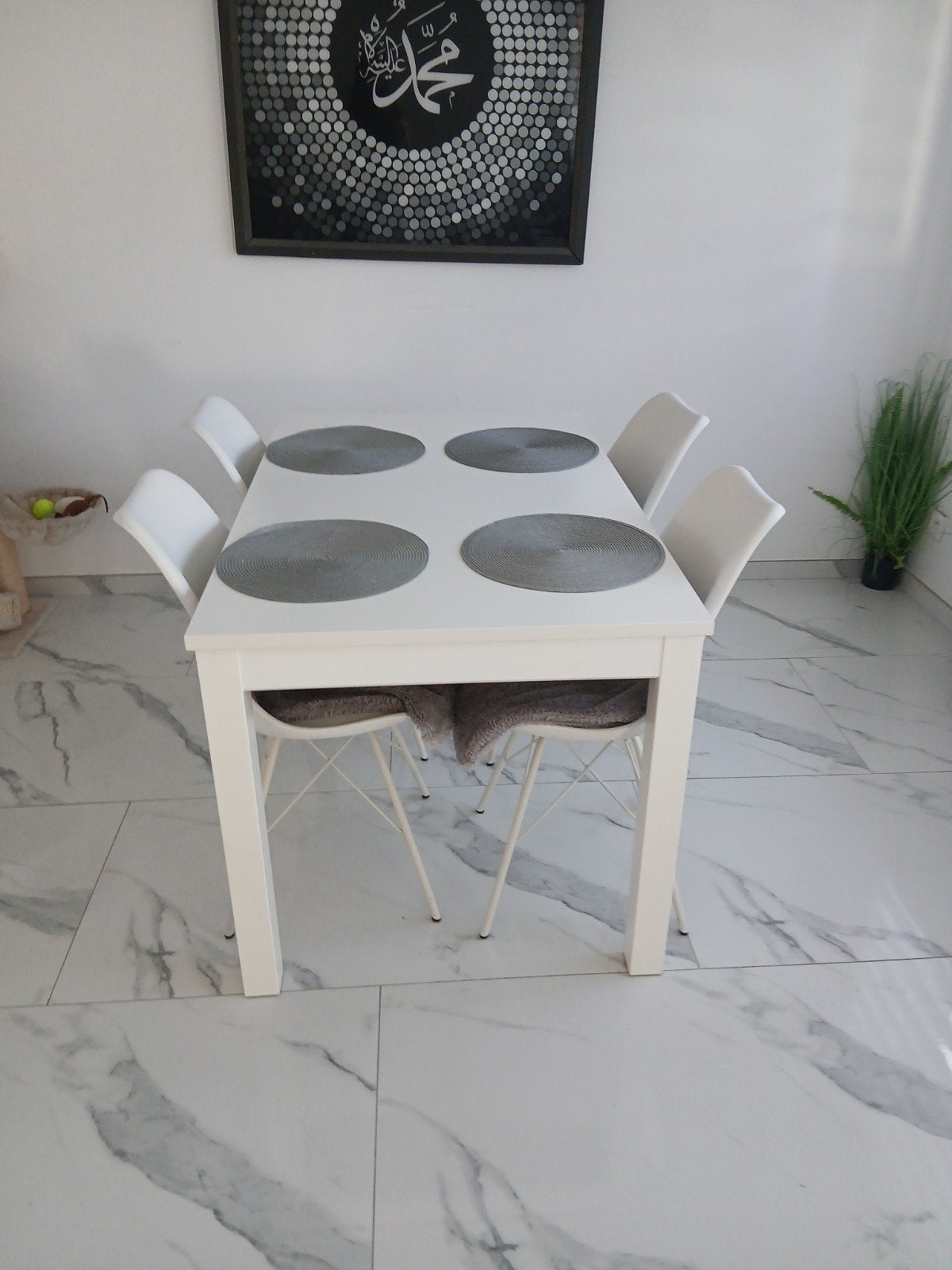 table blanche extensible, Maison & Meubles, Enlèvement