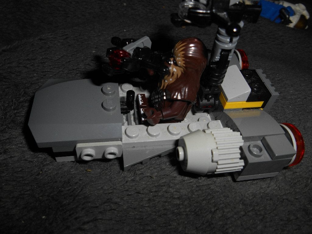 Star wars Speeder + Chewbacca, Ophalen of Verzenden