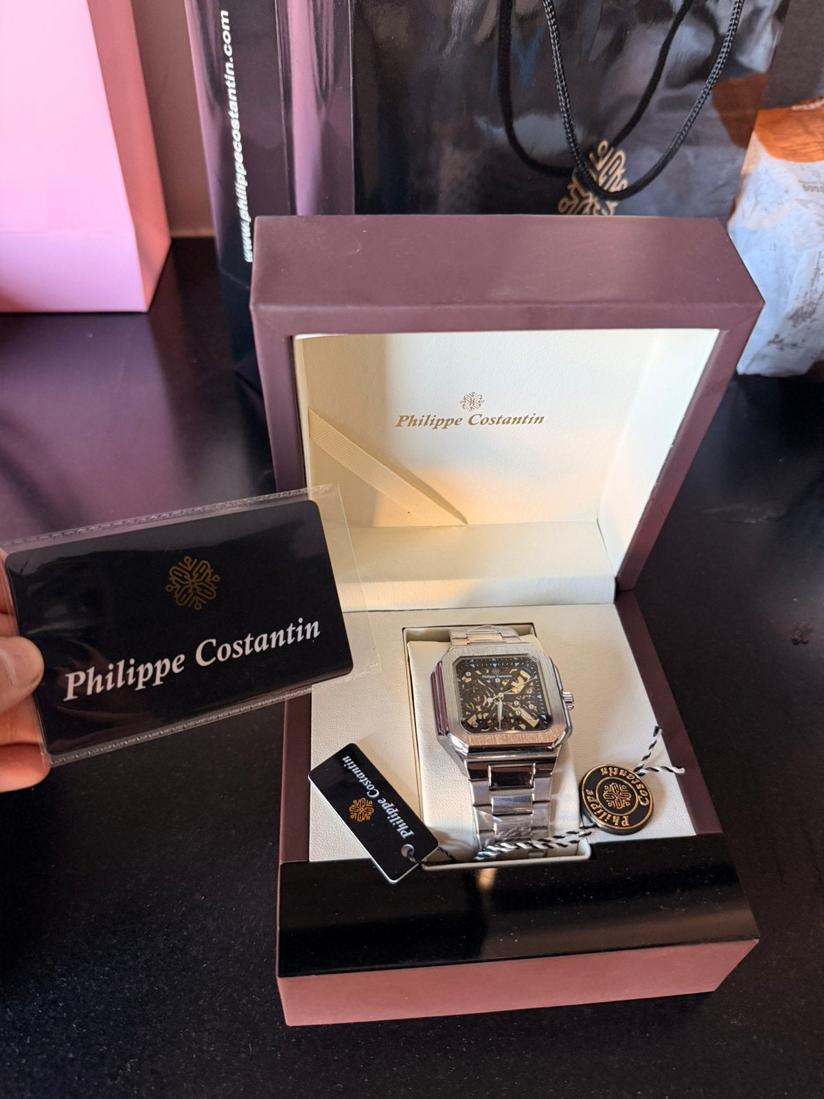 Montre de luxe, Bijoux, Sacs & Beauté, Enlèvement ou Envoi, Neuf, Autres matériaux