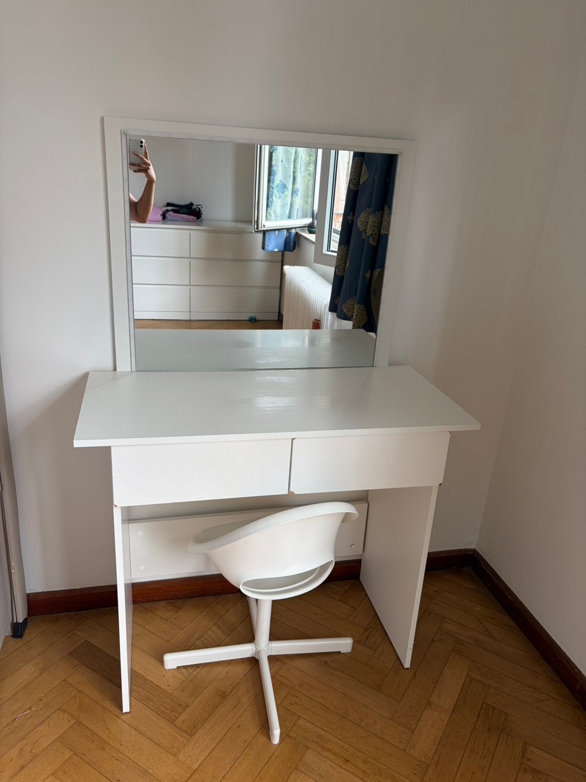 Coiffeuse avec chaise, Maison & Meubles, Enlèvement, Utilisé
