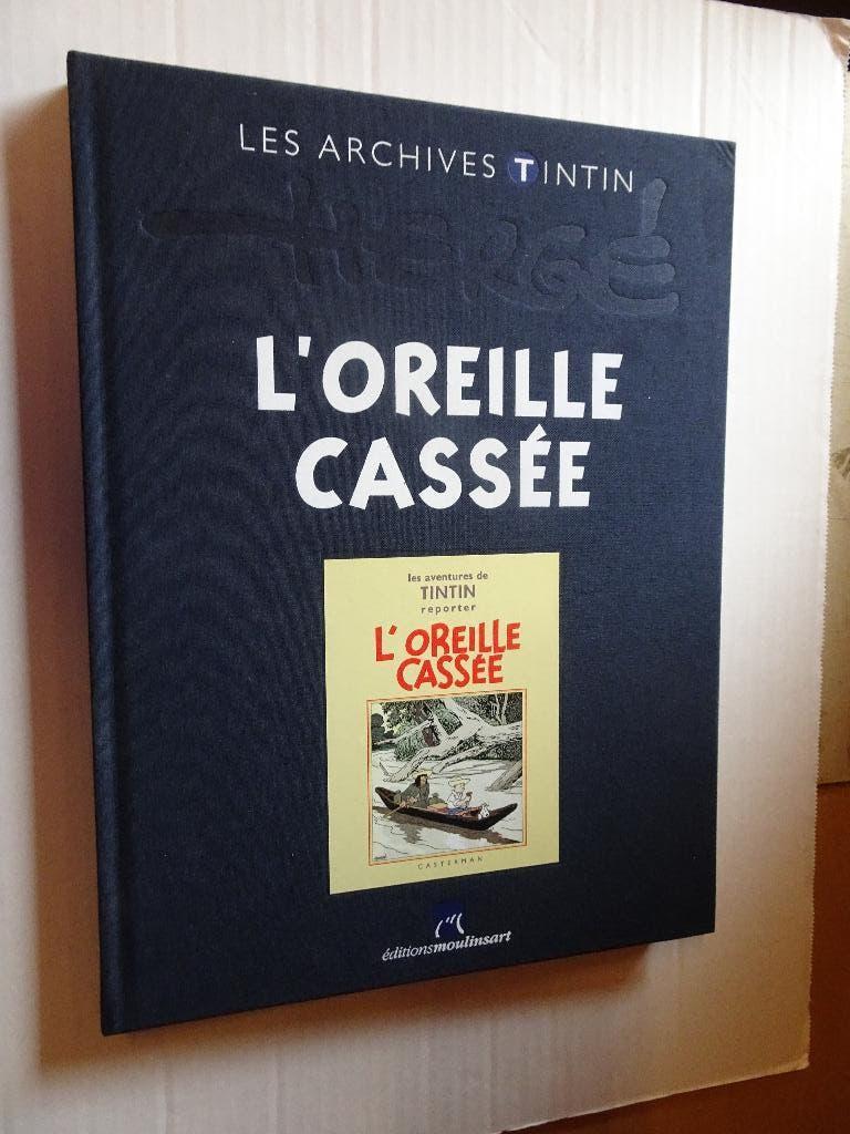 Les Archives Tintin en Noir & Blanc - L'Oreille Cassée, Enlèvement ou Envoi, Tintin, Utilisé, Livre ou Jeu