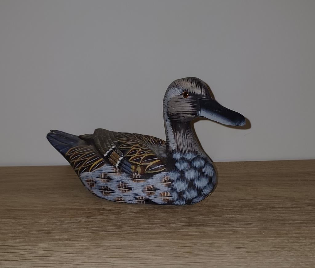 Houten eend, Ophalen, Hout, Houtsnijwerk, Vogel