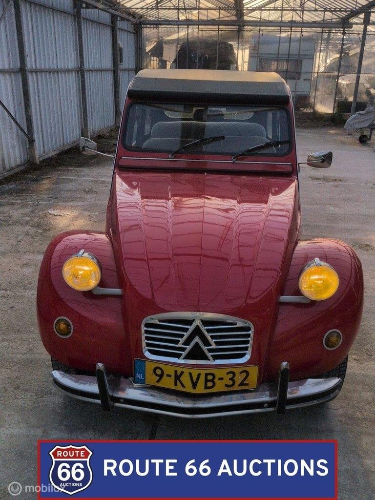 Citroën 2CV6 Special | 1984 | Route 66 Auctions, Auto's, Citroën, Zwart, Bedrijf, Handgeschakeld