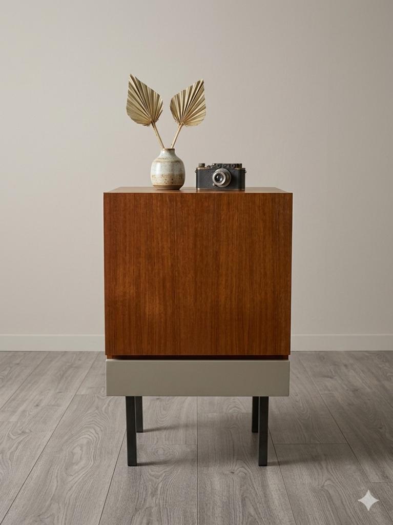 Vintage mid century kastje | platenspelermeubel, Ophalen