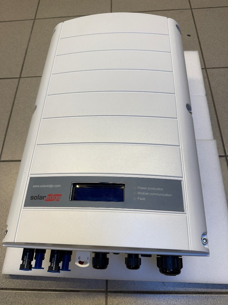 32 optimizers 300w + SolarEdge 3-F 8kW, Enlèvement, Utilisé, Système complet, 200 watts-crêtes ou plus