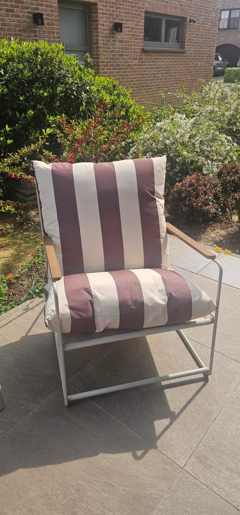 Loungestoel beige, Ophalen