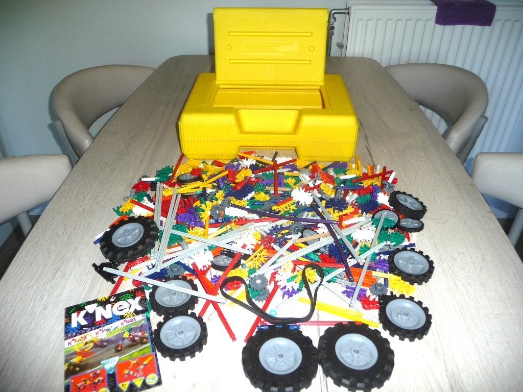 K’NEX koffer vol, Ophalen of Verzenden, Zo goed als nieuw, K'nex