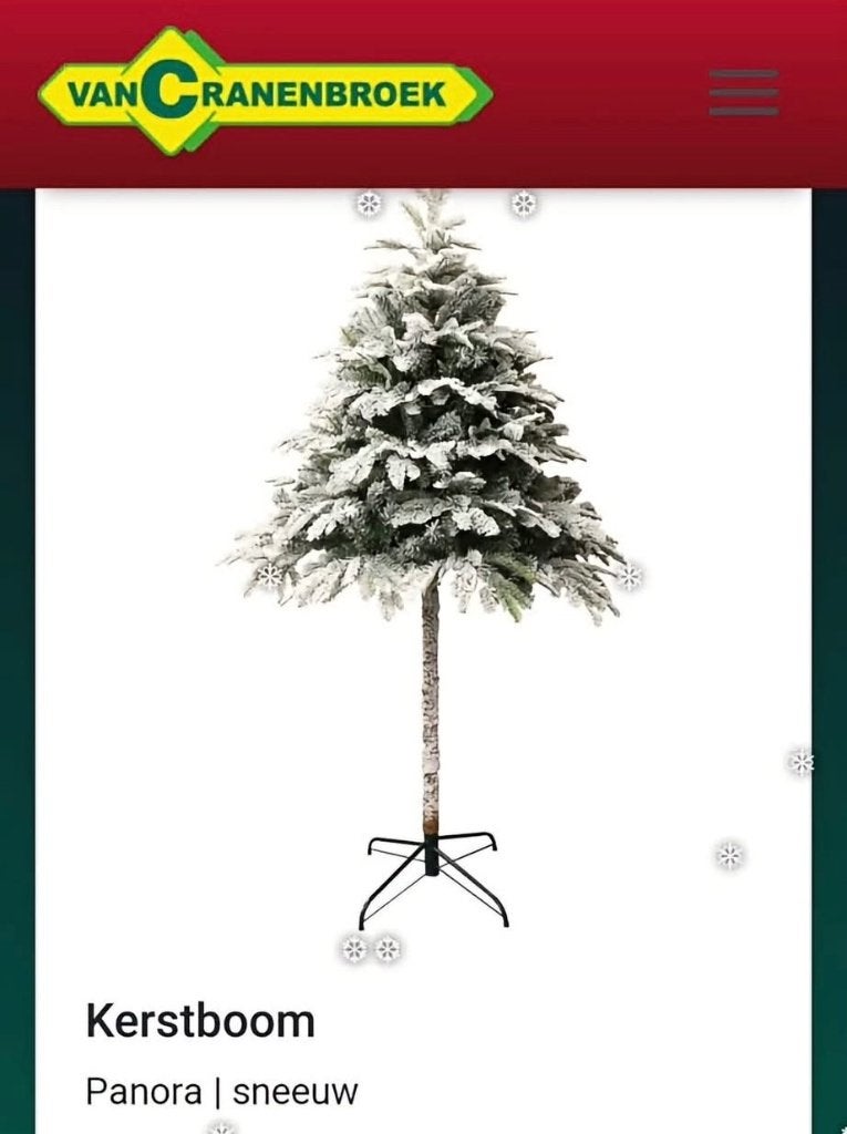 Kerstboom op stam, Diversen, Ophalen, Zo goed als nieuw