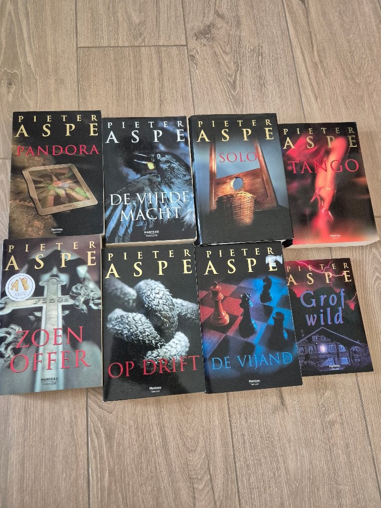 Pieter Aspe, Enlèvement, Comme neuf, Pieter Aspe