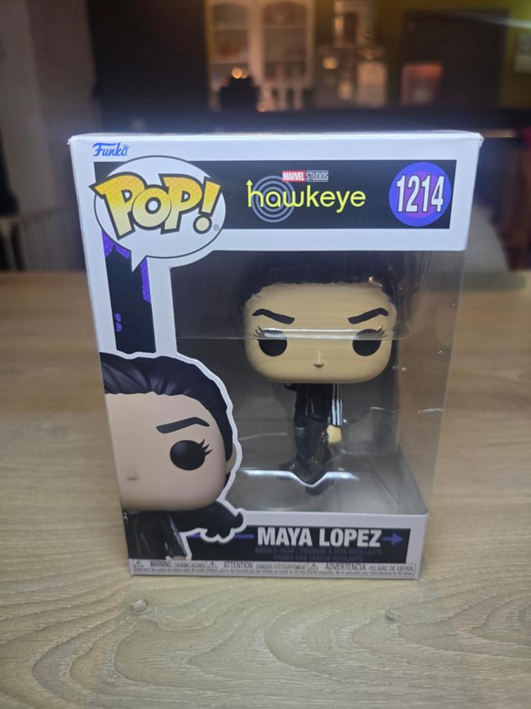 Funko Pop! Maya Lopez #1214 Hawkeye Marvel Studios - Gloedni, Ophalen of Verzenden, Zo goed als nieuw