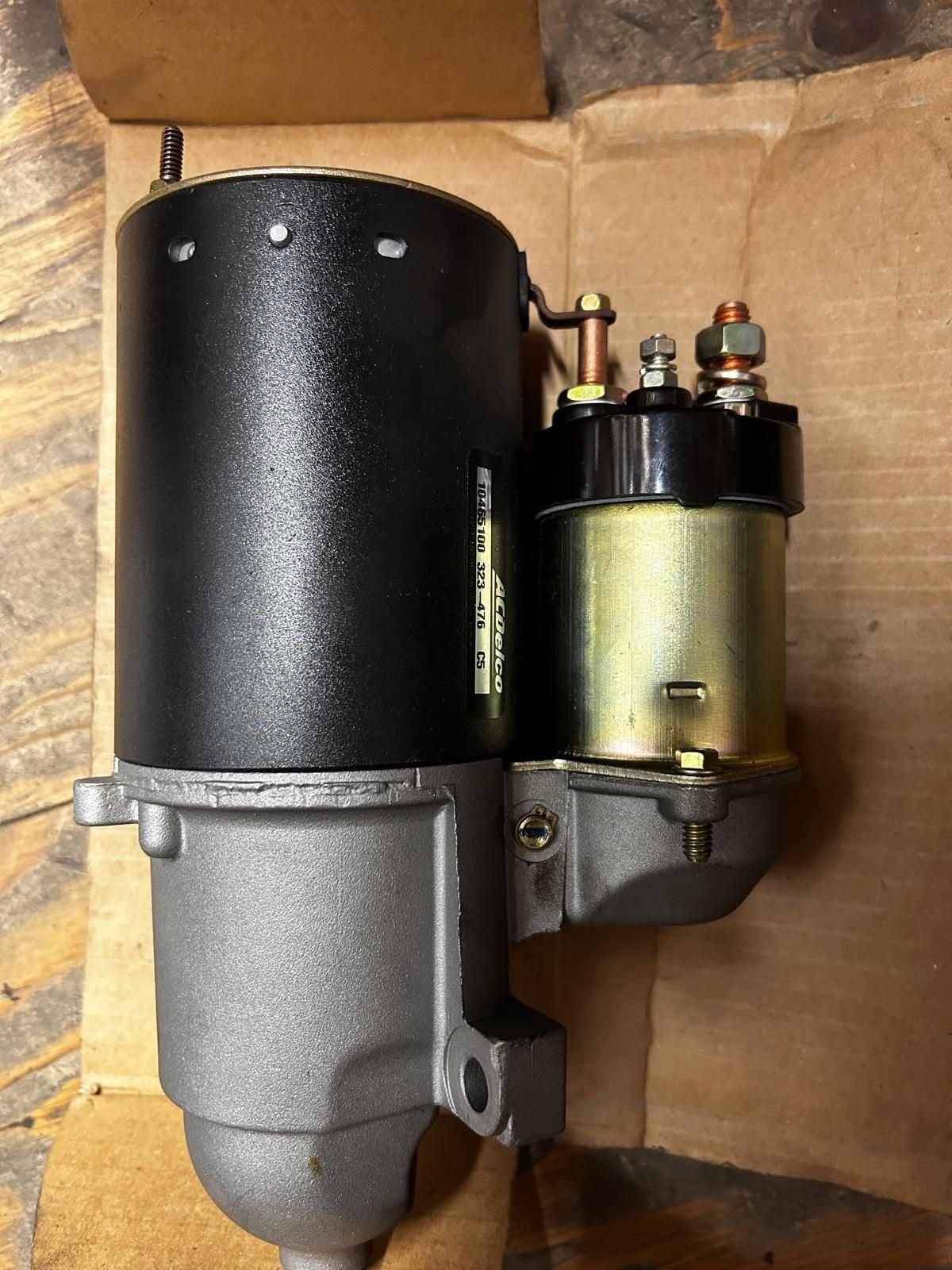Originele ACDelco startmotor - GM# 10465100, Neuf, -, Origine de la pièce connue, -