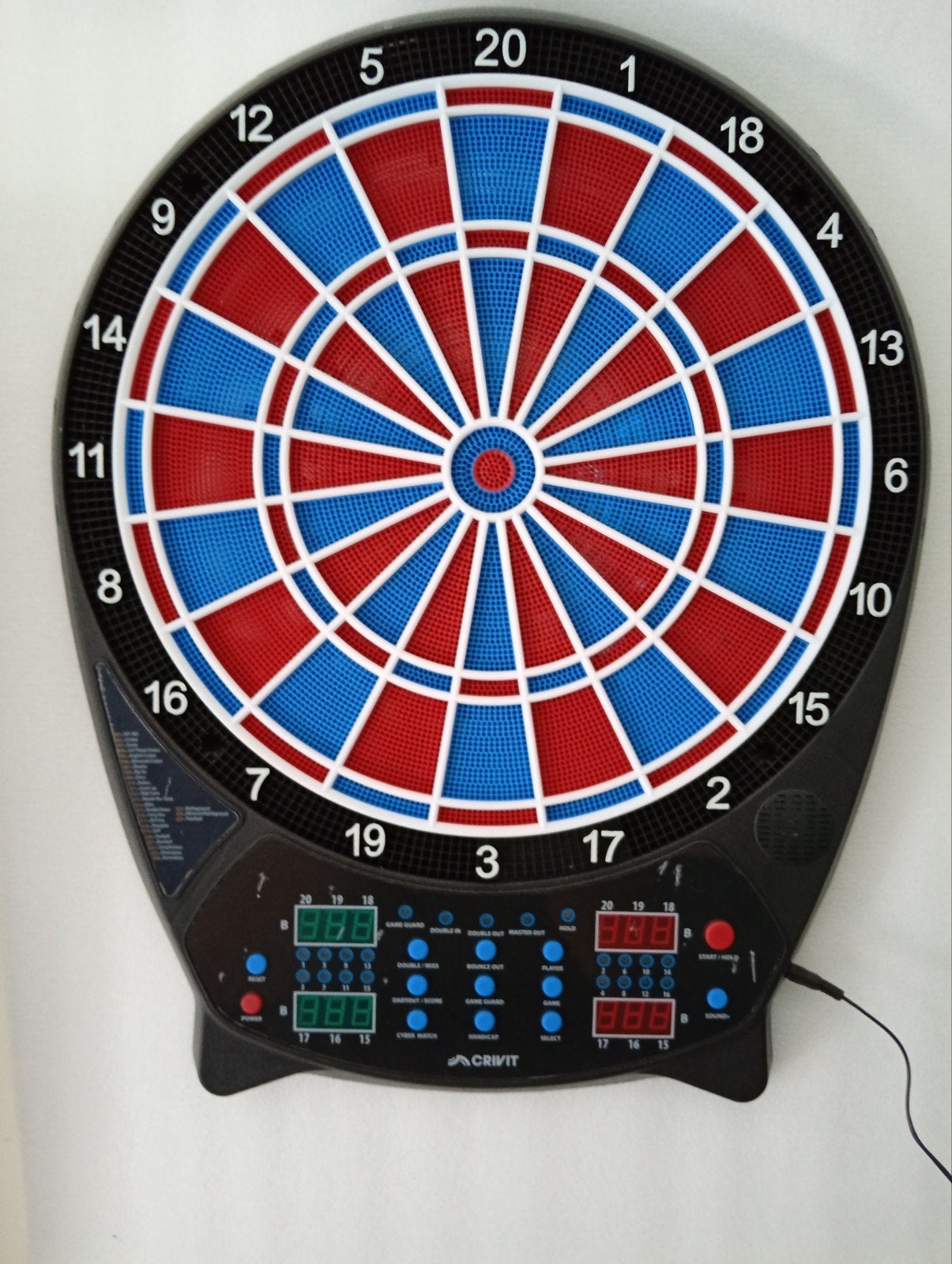 digitaal Dart bord, Sport en Fitness, Ophalen, Zo goed als nieuw, Dartbord met pijlen, Elektronisch