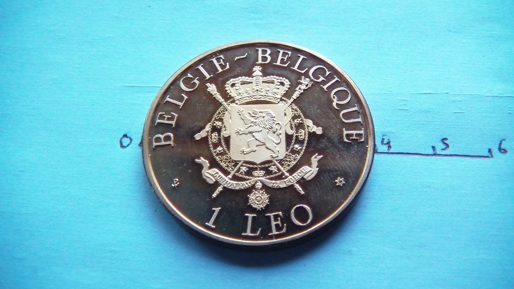 RESERVE BOSCO médaille 1 leo 1980 jaune or, Enlèvement, Or