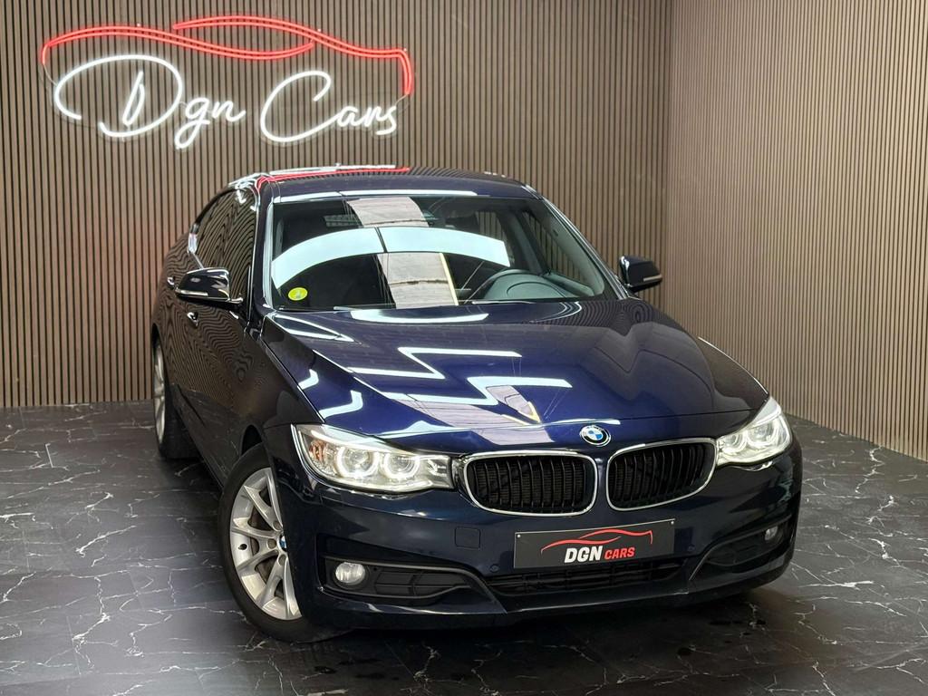 BMW 3 Serie 318 Gran Turismo 318 dA (bj 2014, automaat), Auto's, Automaat, Euro 5, Zwart, 4 cilinders