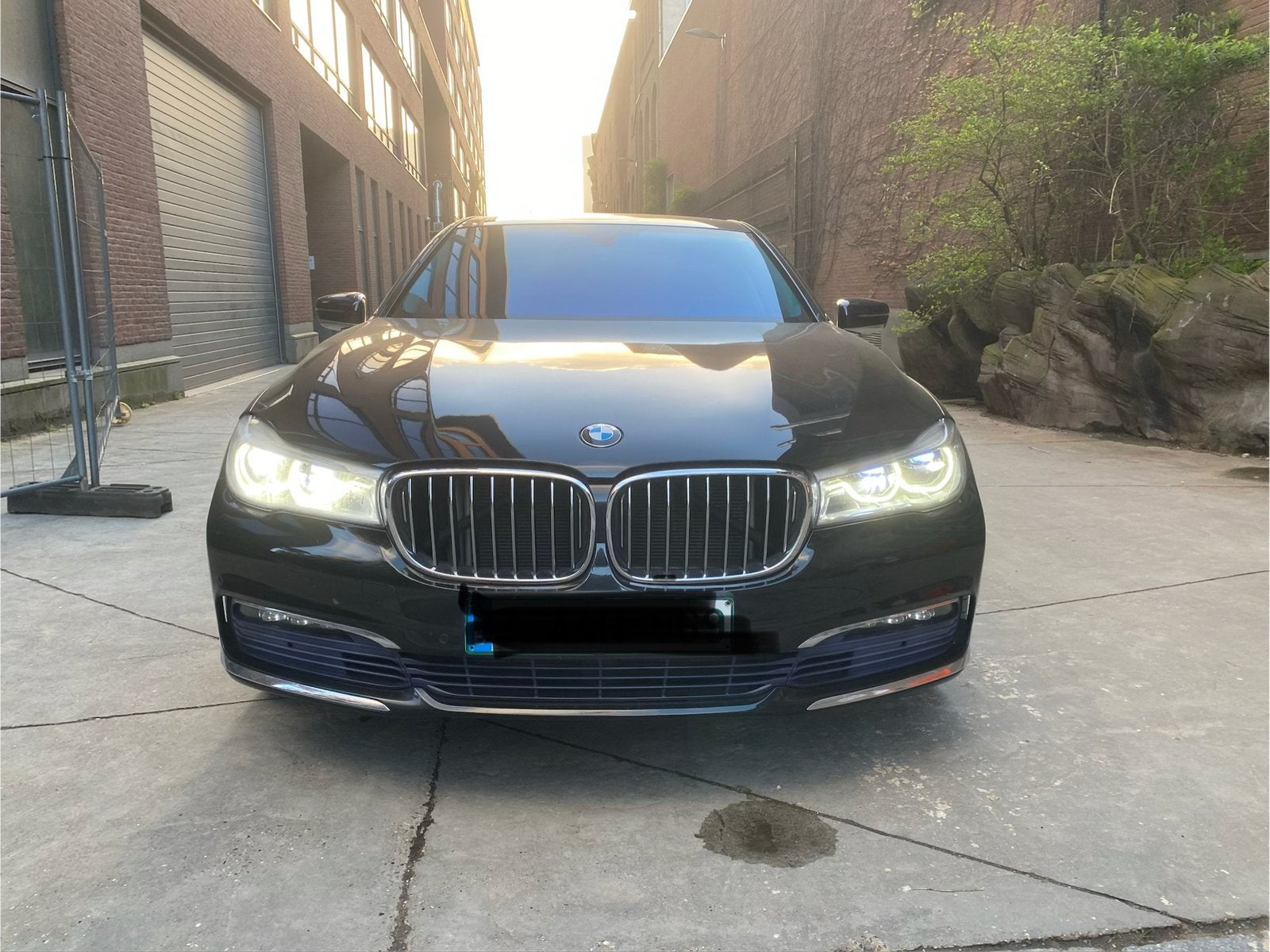 Bmw 7.30D xdrive bwj 2016 avec inspection des ventes, Cuir, Entreprise, Noir, 6 cylindres