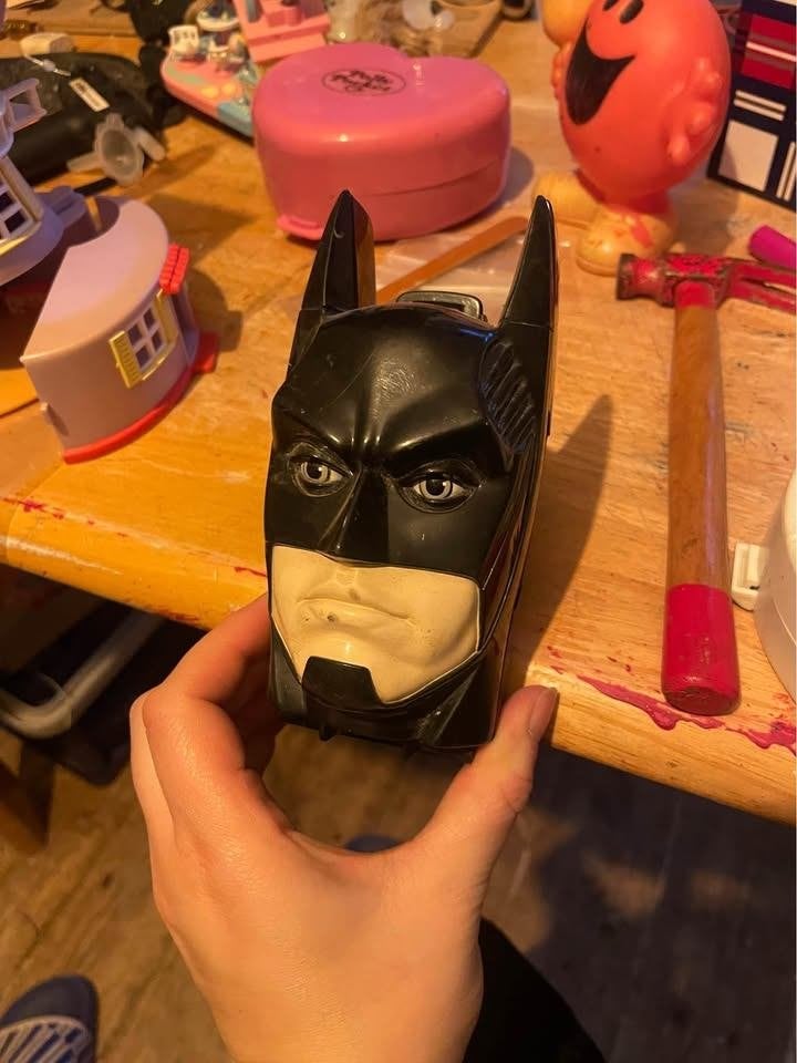 Mini playset Batman vintage 1995 pièces, Enlèvement ou Envoi, Utilisé
