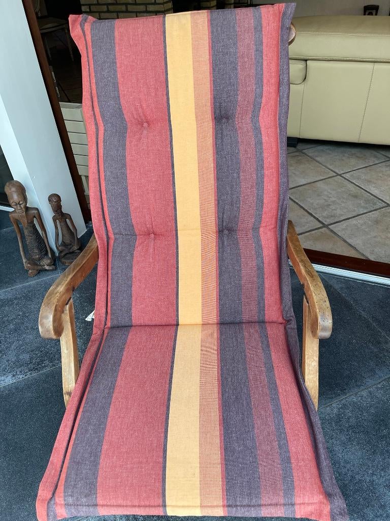 3 dikke tuinkussens, Tuin en Terras, Tuinmeubel-accessoires, Ophalen, Zo goed als nieuw