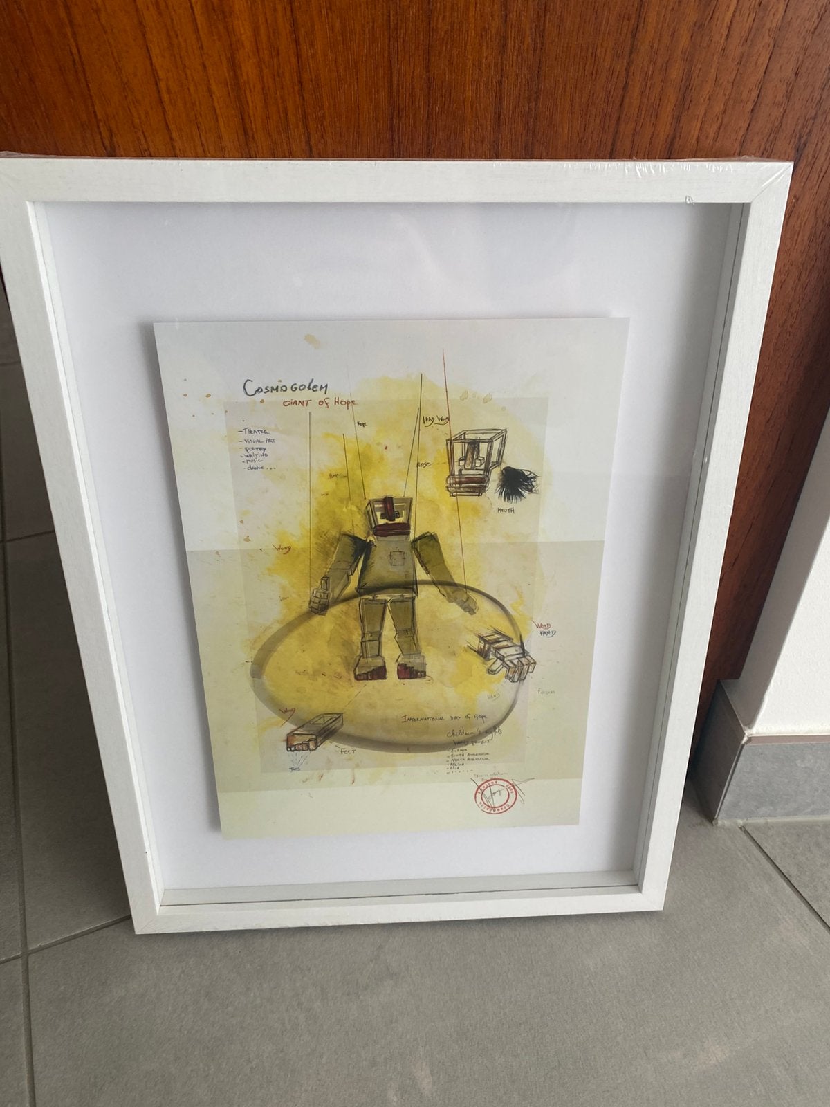 Cosmogolem, Giant of hope - Koen Vanmechelen, Antiek en Kunst, Ophalen