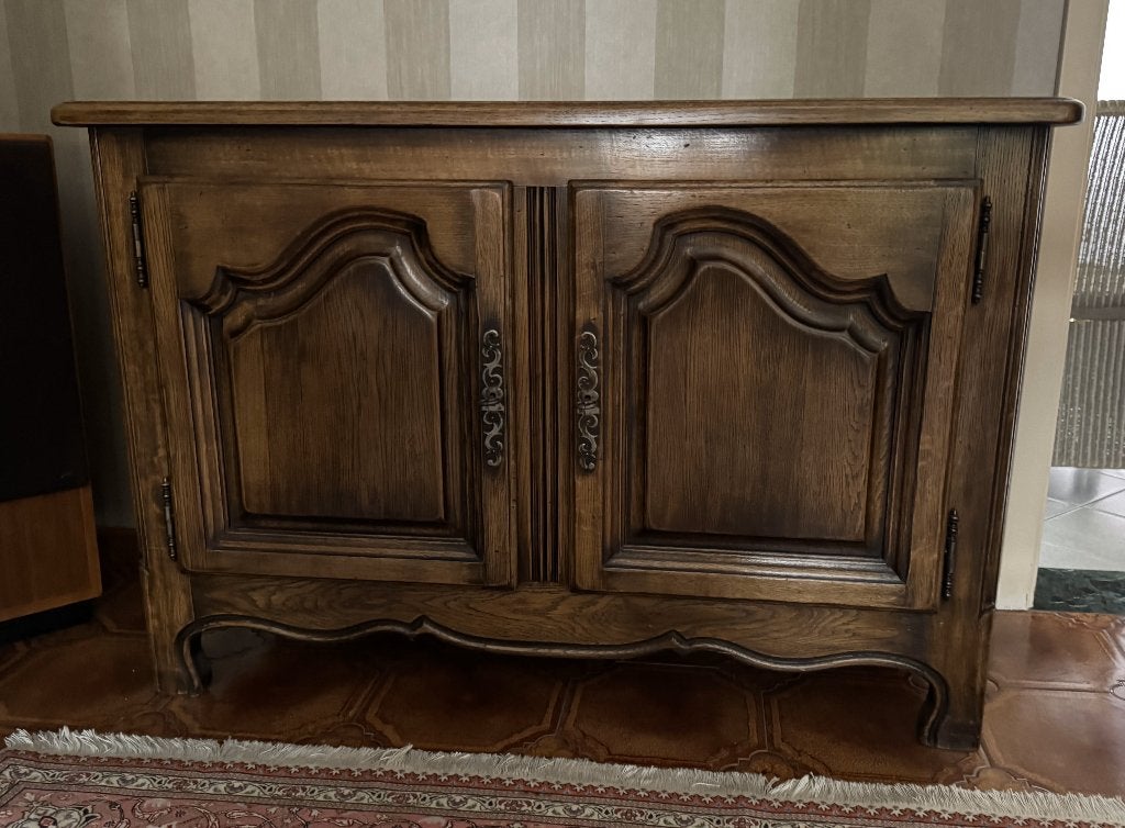 Buffet en chêne français massif, Avec porte(s), Enlèvement, Utilisé, Chêne