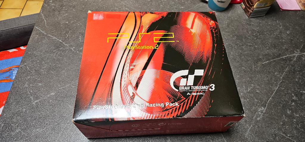 PS2 Gran Turismo-pakket, Games en Spelcomputers, Spelcomputers | Sony PlayStation 2, Ophalen of Verzenden, Gebruikt