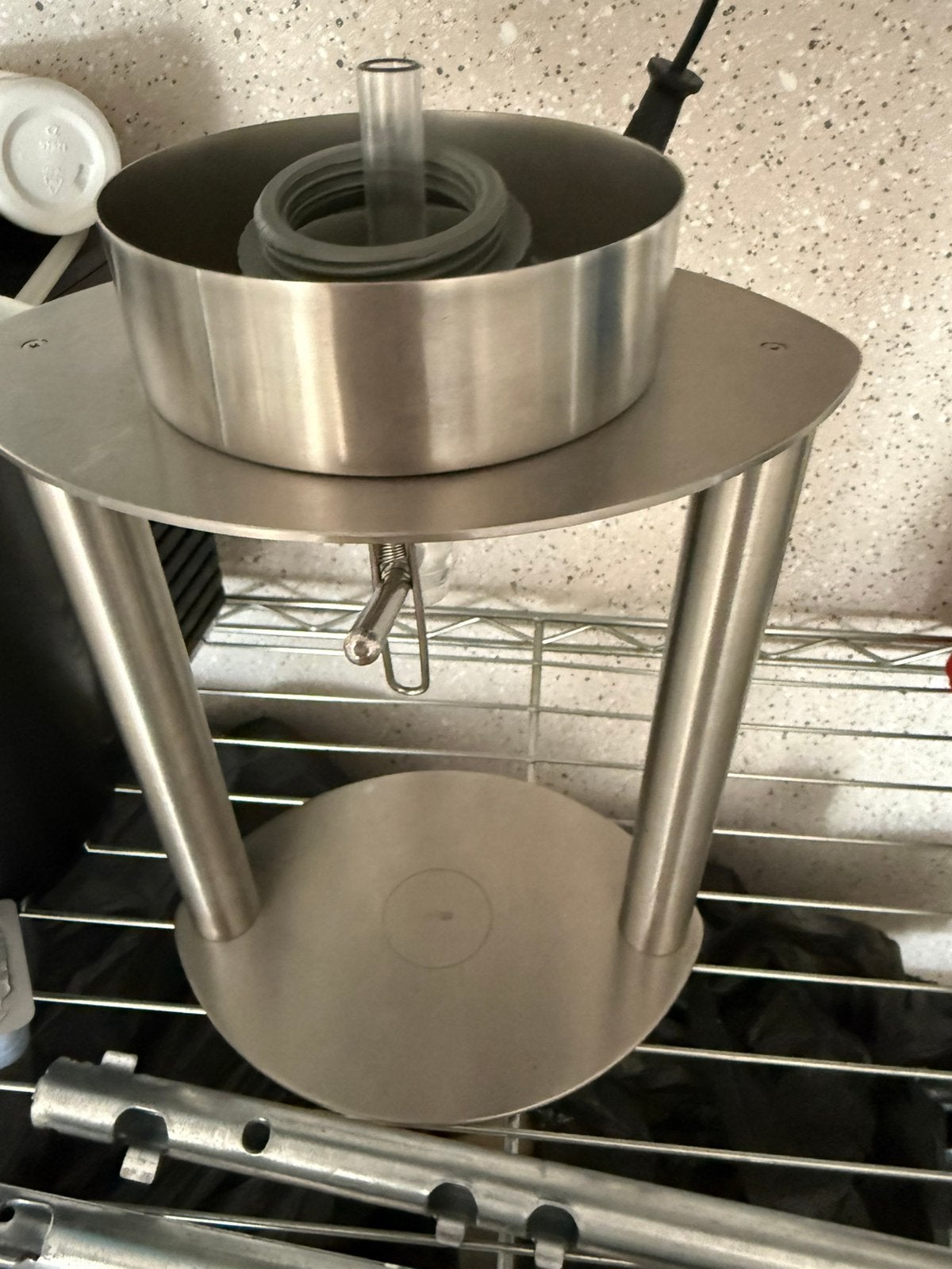 Inox mat waterdispencer, Electroménager, Bouilloires, Enlèvement, Comme neuf, Inox