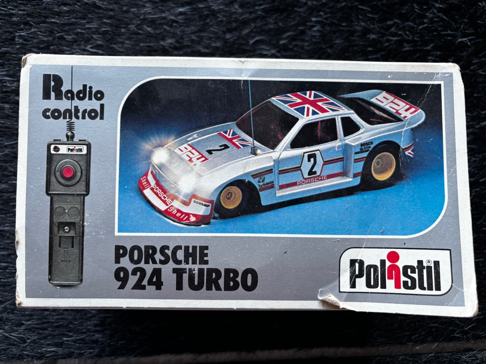 Radiocommande Polistil Vintage Porsche 924 Turbo (RC104) —, Enlèvement, Comme neuf