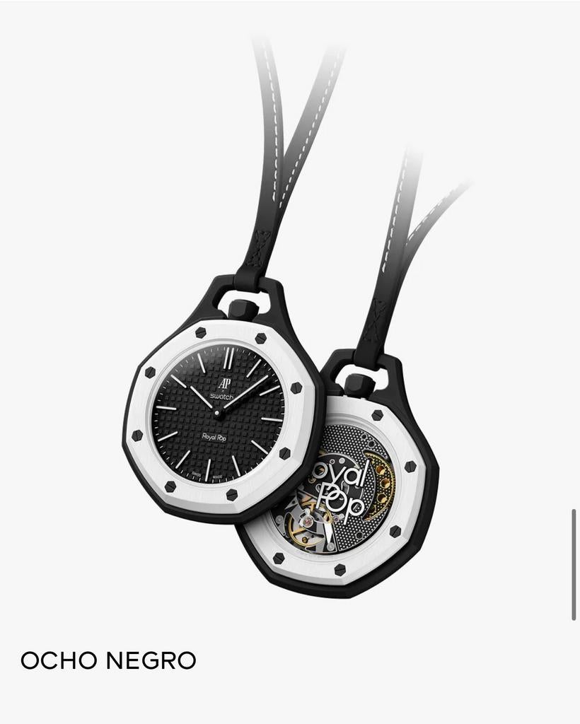 AP x Swatch Royal Pop Collab Pre Order (kies je eigen kleur), Ophalen, Leer, Swatch, Nieuw