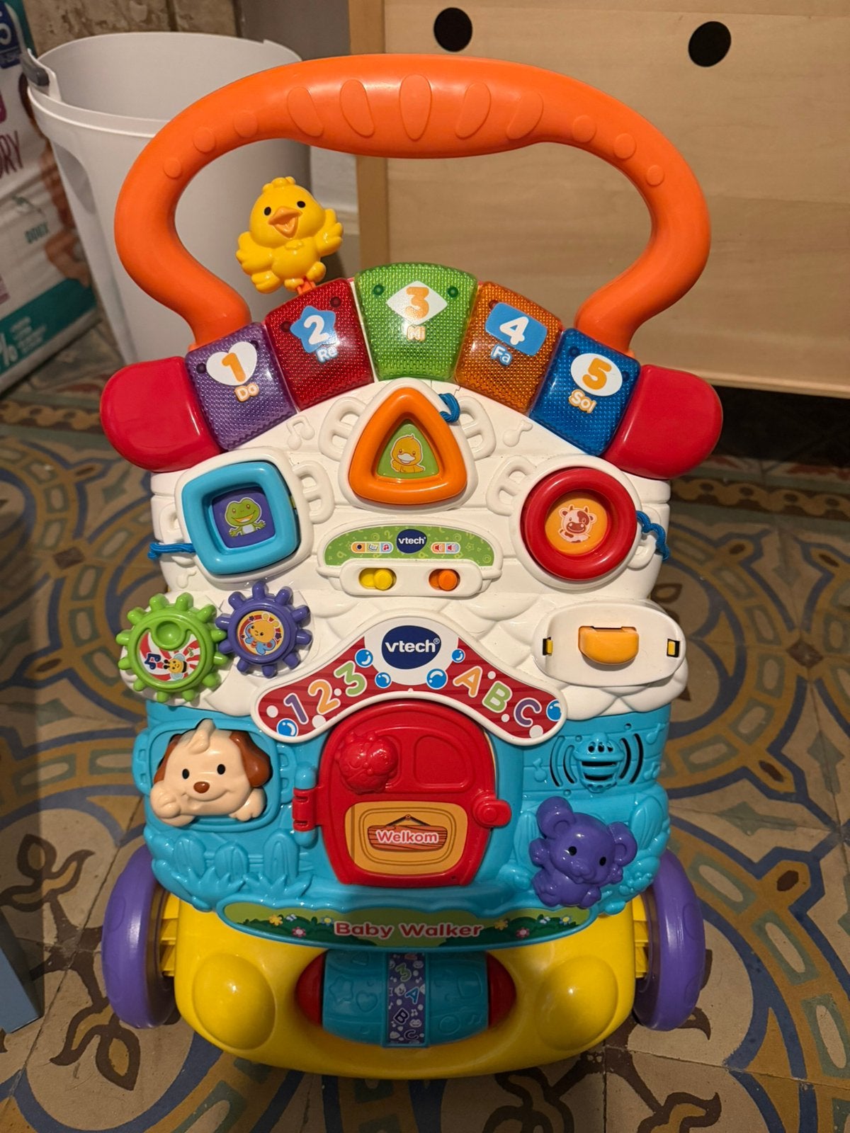 Trotteur Vtech, Enfants & Bébés, Enlèvement, Utilisé, 6 mois à 2 ans