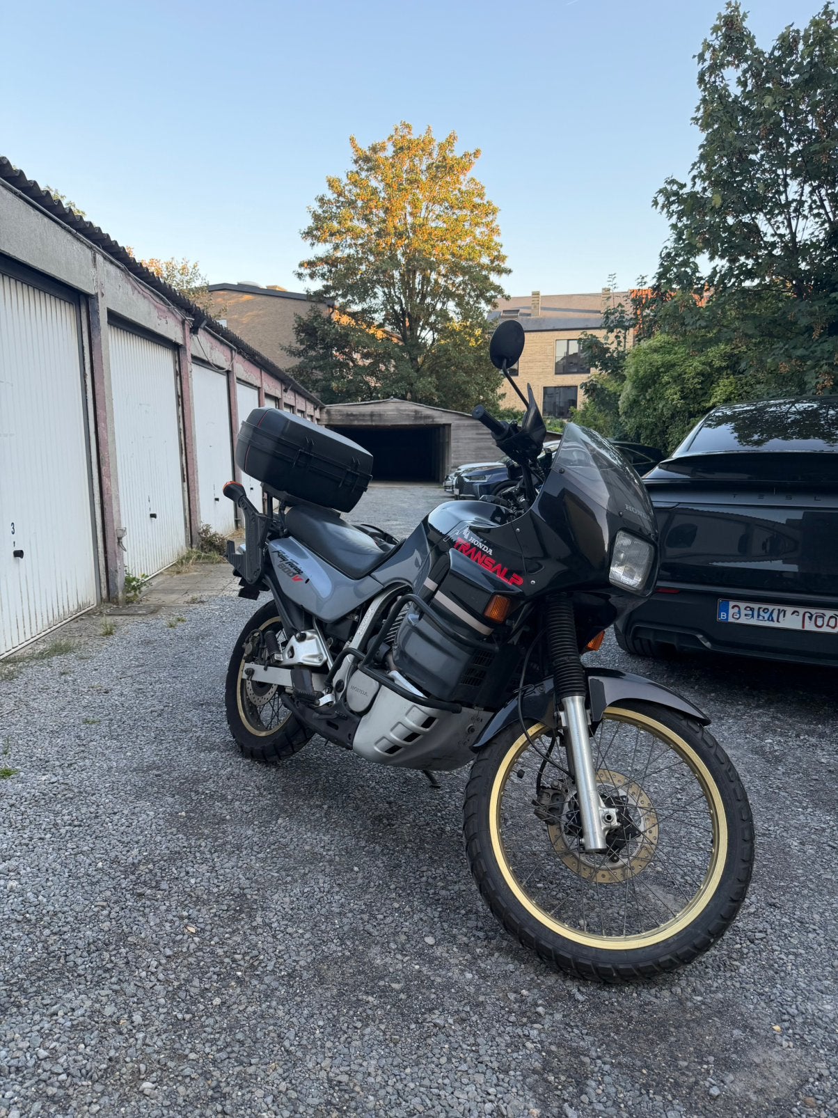 Honda Transalp 1994 ( Oldtimer ) 35.000km!!, Occasion, Plus de 35 kW, 2 cylindres, Particulier
