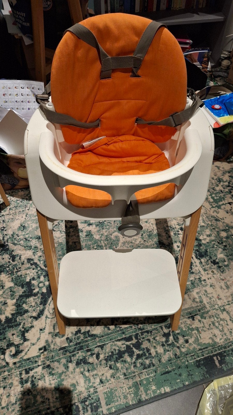 Chaise bébé et enfants Stokke Tripp Trapp, Enfants & Bébés, Enlèvement, Utilisé, Chaise évolutive, Plateau amovible