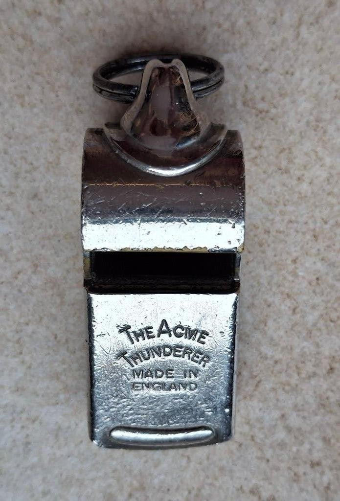 Vintage officiële 'ACME Thunderer fluit' - Made in England, Antiek en Kunst, Ophalen of Verzenden