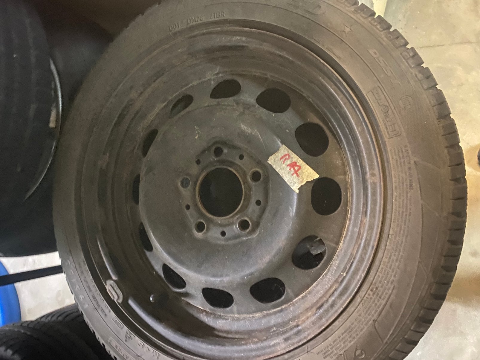 Bmw 1 reeks velgen met winterbanden, Auto-onderdelen, Banden en Velgen, Ophalen, Winterbanden, Velg(en)