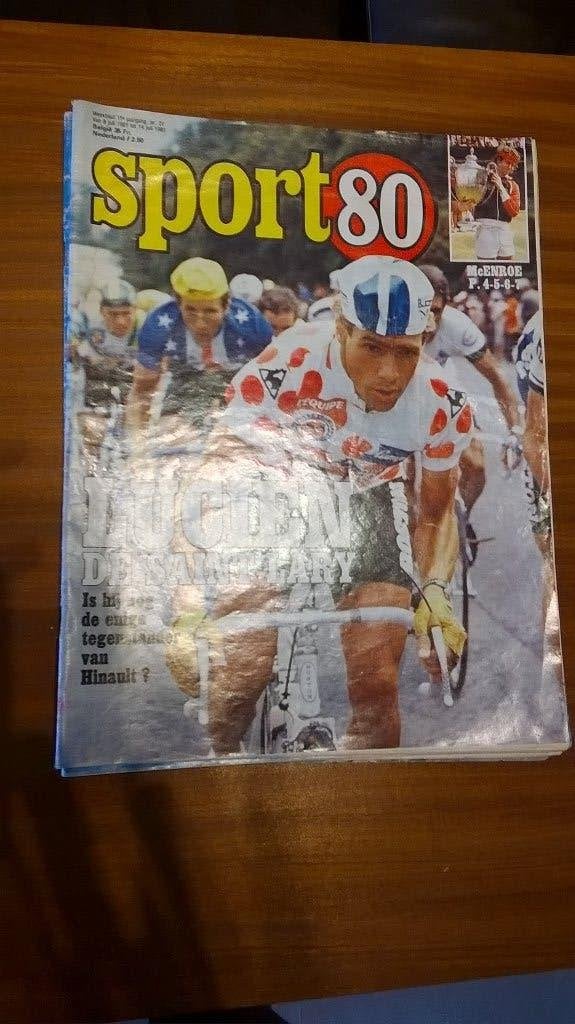 3X SPORT 80 1981-1982, Boeken, Ophalen of Verzenden, Gelezen, Sport en Vrije tijd