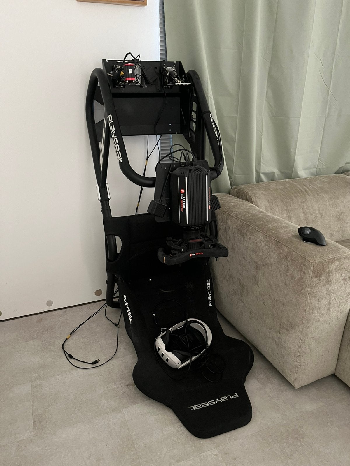 Sim racing setup, Consoles de jeu & Jeux vidéo, Jeux | PC, Enlèvement, Comme neuf